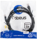 фото Кабель патч-корд U/UTP 5e кат. 3м Cabeus PC-UTP-RJ45-Cat.5e-3m-BK-LSZH в Перми