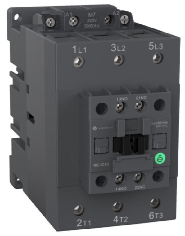 

Контактор Systeme Electric MC1D95BNE MC1D 3P 95A НО+НЗ 24-60V AC/DC, MC1D95BNE