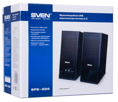 фото Компьютерная акустика 2.0 Sven SPS-604 в Перми