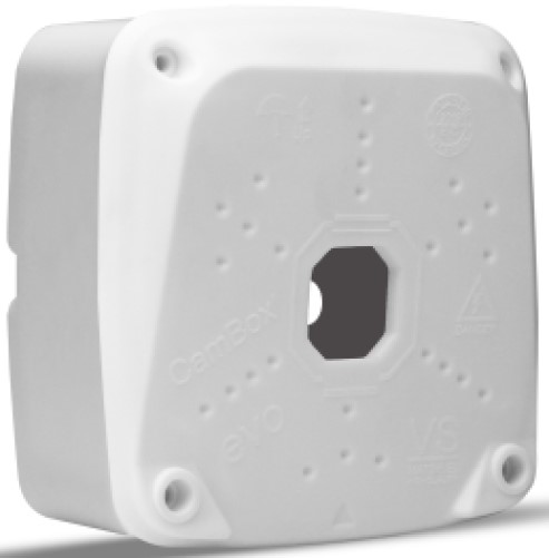 

Коробка монтажная Cambox Evo 128 для камер видеонаблюдения, белая, Evo 128