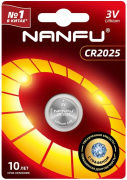 фото Батарейка Nanfu CR2025 1B