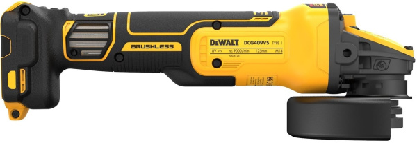 фото Шлифовальная машина угловая DeWALT DCG409VSNT