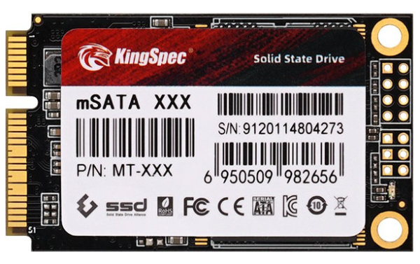 фото Накопитель SSD mSATA KINGSPEC MT-512 в Челябинске 512 ГБ