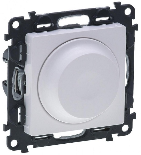 

Светорегулятор Legrand 752460 Valena LIFE DIY, поворотный универсальный, 300Вт, без нейтрали, белый, 752460