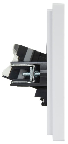 фото Розетка компьютерная двойная IEK FP-K20-1-K01 в Уфе