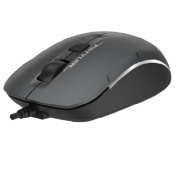 фото Мышь A4Tech FM26S USB (SMOKY GREY)