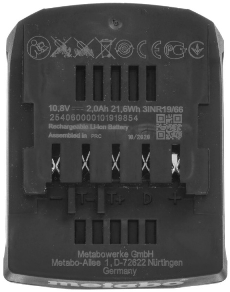 фото Аккумулятор  Metabo 625406000 в Челябинске
