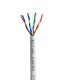 фото Кабель витая пара U/UTP 5e кат. 4 пары Filum FL-PF-5E-UUTP4-24AWG-LSZH-305-GY в Перми