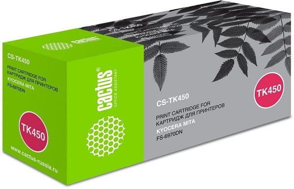 Изображение товара Картридж Cactus CS-TK450 для Kyocera FS-6970DN черный
