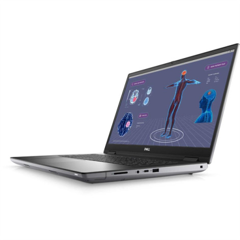 фото Ноутбук  Dell Precision 7780 в Уфе 17.3 ", Core i7, 32 Гб RAM, 1 Тб SSD, GeForce RTX 3500 Ada, Серый