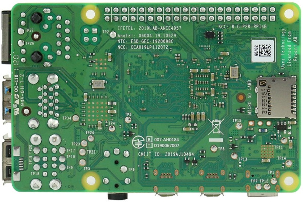 фото Микрокомпьютер  Raspberry Pi 4 Model B 1GB в Уфе