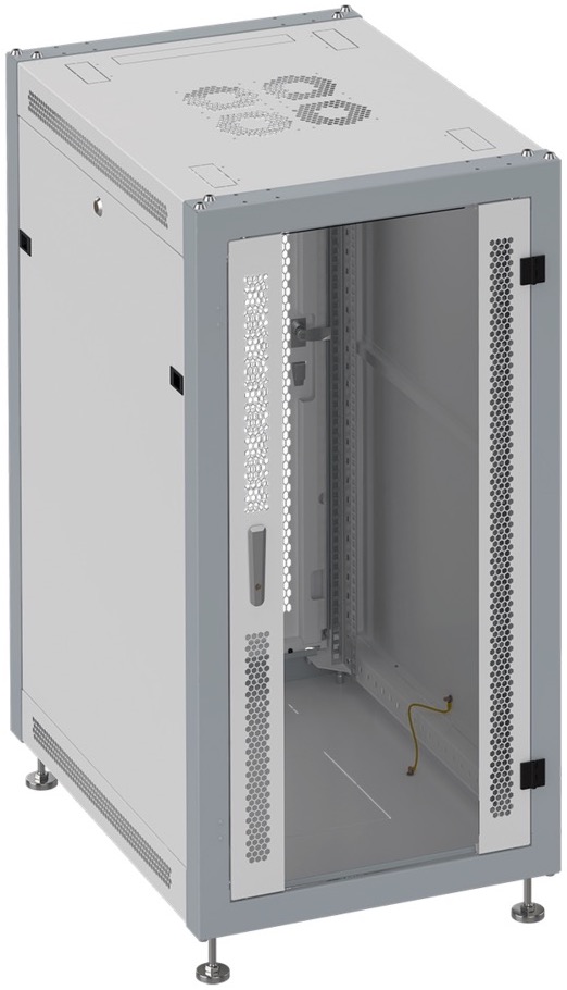 

Шкаф напольный 19", 15U SYSMATRIX SL 6815.713 600x800x800mm (ШхГхВ) передняя дверь стеклянная, задняя дверь перфорированная, поворотная ручка с замком, SL 6815.713