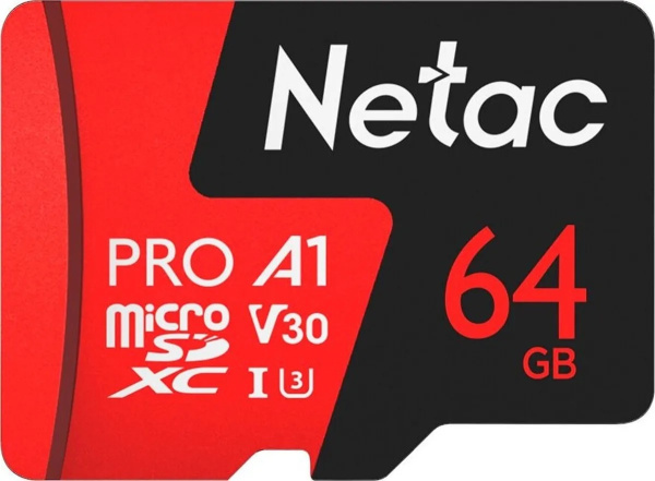 фото Карта памяти MicroSDXC 64GB Netac NT02P500PRO-064G-S в Перми
