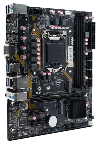 

Материнская плата mATX CBR MB-AFH510M-RTL (LGA1200, H470, 2*DDR4, PCIe, M.2, 3*SATA, 2*USB 2.0, 2*USB 3.0, HDMI, VGA), MB-AFH510M-RTL