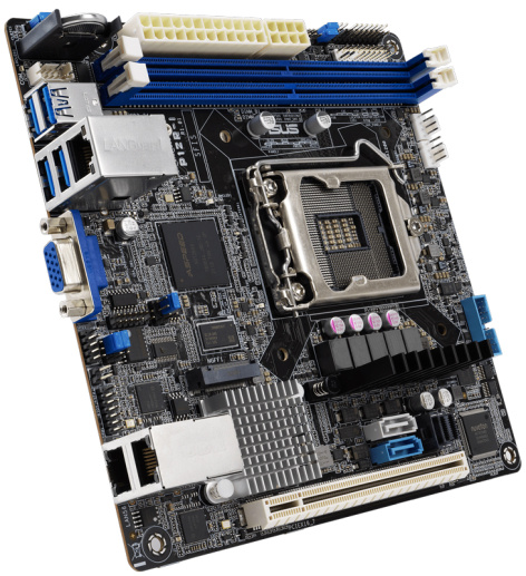 Изображение товара Материнская плата ASUS P12R-I для серверов Intel Xeon LGA 1200 Micro-ATX