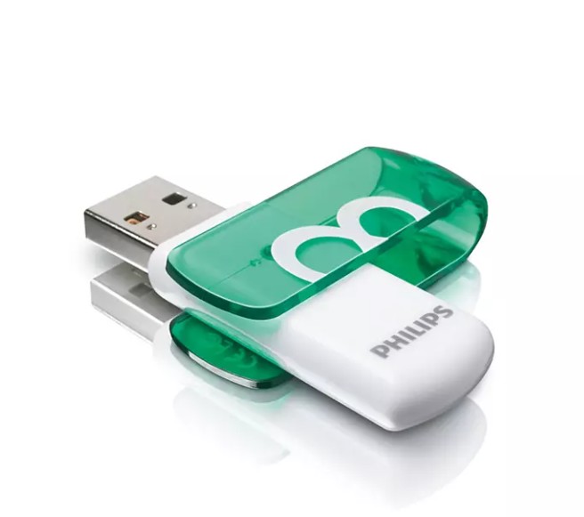 

Накопитель USB 2.0 8GB Philips FM08FD05B/97 VIVID2.0, FM08FD05B/97