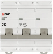 фото Автоматический выключатель EKF mcb47100-3-50C-pro