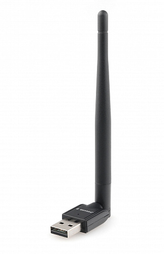 

Адаптер сетевой Gembird WNP-UA-010 Сетевой адаптер WiFi Gembird 150 Мбит, USB, 802.11b/g/n, WNP-UA-010