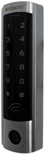 Изображение товара Накладная кодонаборная панель AccordTec AT-CP410MF со встроенным считывателем карт Mifare