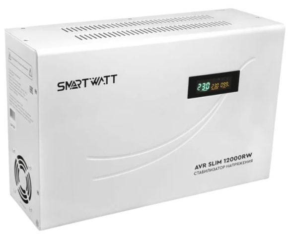 фото Стабилизатор напряжения  SmartWatt AVR SLIM 12000RW