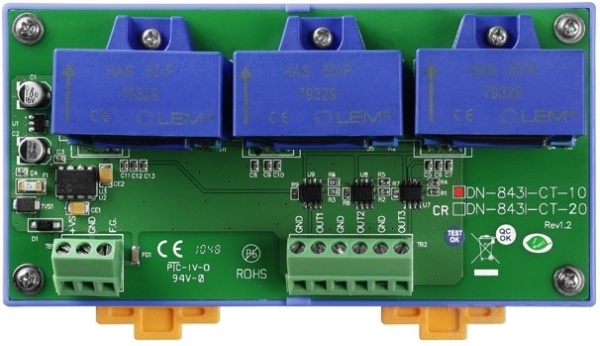 Изображение товара Плата ICP DAS DN-843I-CT-10 CR