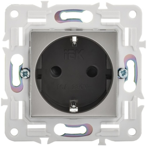 фото Розетка с заземлением  IEK SK-R14-16-1-K50 в Санкт-Петербургe
