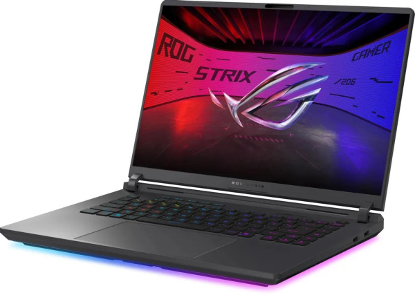 фото Ноутбук ASUS ROG Strix G16 G615JMR-S5202 16" (Intel Core i7, 16Гб DDR5, SSD 1 Тб, GeForce RTX 5060, Без ОС) Серый [90NR0LB1-M00950]