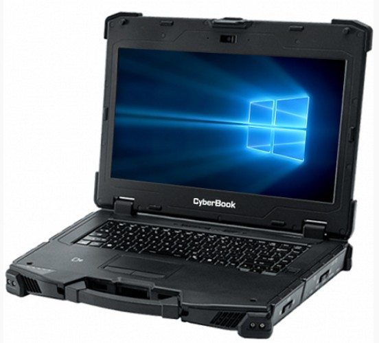 

Ноутбук защищённый CyberBook R1154 ZB14S35B2WXWP i5-1135G7/8GB/256GB SSD/14" FHD/Wi-Fi/BT/Cam/Win10Pro, R1154