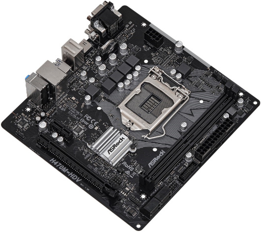 фото Материнская плата mATX ASRock H470M-HDV