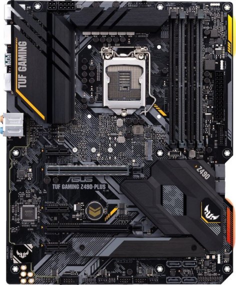 фото Материнская плата ASUS TUF GAMING Z490-PLUS, LGA1200, Intel Z490, ATX