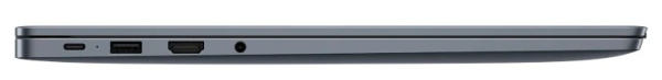 фото Ноутбук Huawei MateBook D14 14" (Intel Core i5, 16Гб LPDDR4X, SSD 1 Тб, Iris Xe Graphics, Без ОС) Серый [53014QLT]