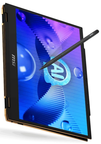 фото Ноутбук  MSI Summit E13 AI Evo A1MTG-001US в Красноярске 13.3 ", Core Ultra 7, 16 Гб RAM, 1 Тб SSD, Arc graphics, Черный