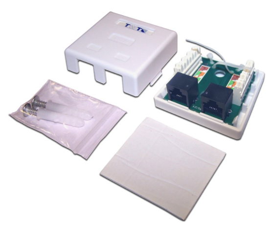 фото Компьютерная розетка настенная TWT TWT-SM2-4512-WH в Красноярске