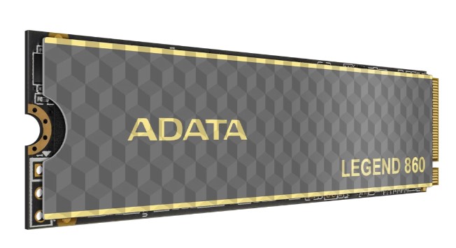 

Накопитель SSD M.2 2280 ADATA LEGEND 860 SLEG-860-500GCS 500GB, 5000/3000MB/s, TBW 160, MTBF 2M, LEGEND 860