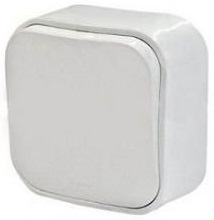 

Выключатель Legrand 782205 без фиксации (кнопка) 1-клавишный 6А (белый), 782205