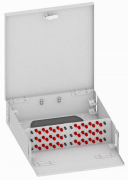 фото Кросс оптический настенный TopLAN КРН-Top-48FC/U-OS2-GY