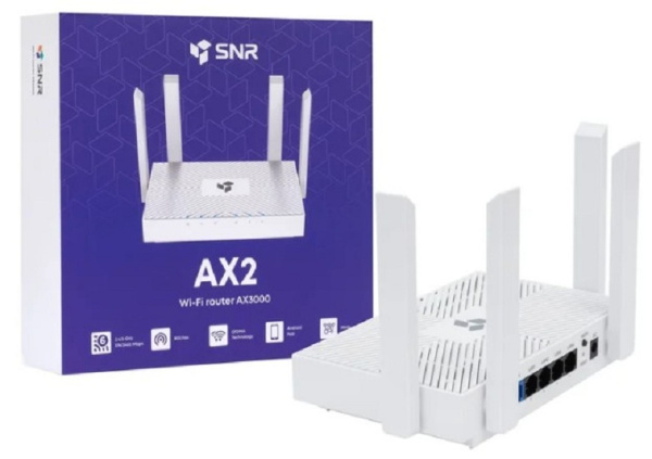 фото Роутер WiFi SNR AX2 (УЦЕНЕННЫЙ) в Санкт-Петербургe