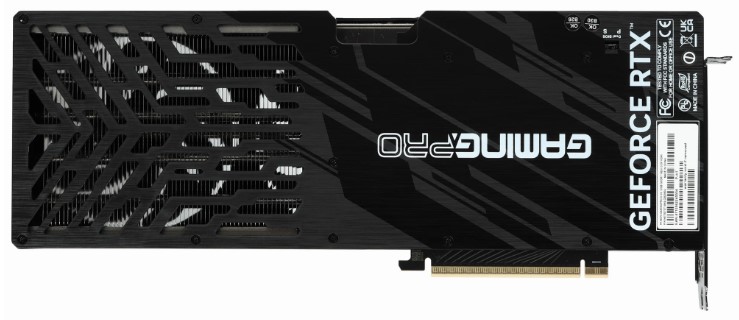 

Видеокарта PCI-E Palit GeForce RTX 5070 GAMINGPRO-S OC (NE75070T19K9-GB2050U) 12GB GDDR7 192bit 5nm 2572/28000MHz HDMI 3*DP, GeForce RTX 5070 GAMINGPRO-S OC (NE75070T19K9-GB2050U)