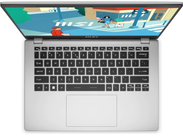 фото Ноутбук  MSI Modern 14 C13M-1090XRU 14 ", Core i7, 16 Гб RAM, 512 Гб SSD, Iris Xe Graphics, Серебристый