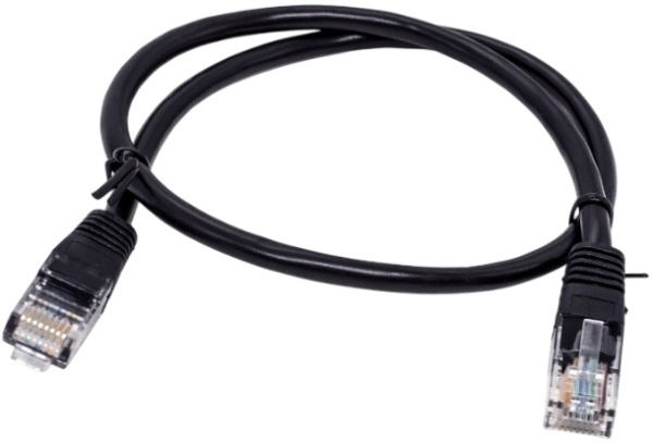 фото Кабель патч-корд U/UTP 6 кат. 0.5м Filum FL-U6-C-LSZH-0.5M-BK в Омске