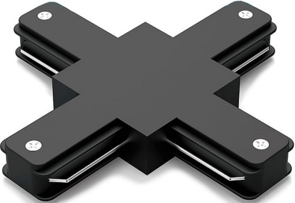Изображение товара Коннектор Gauss TR111 для трековых шинопроводов X-образный