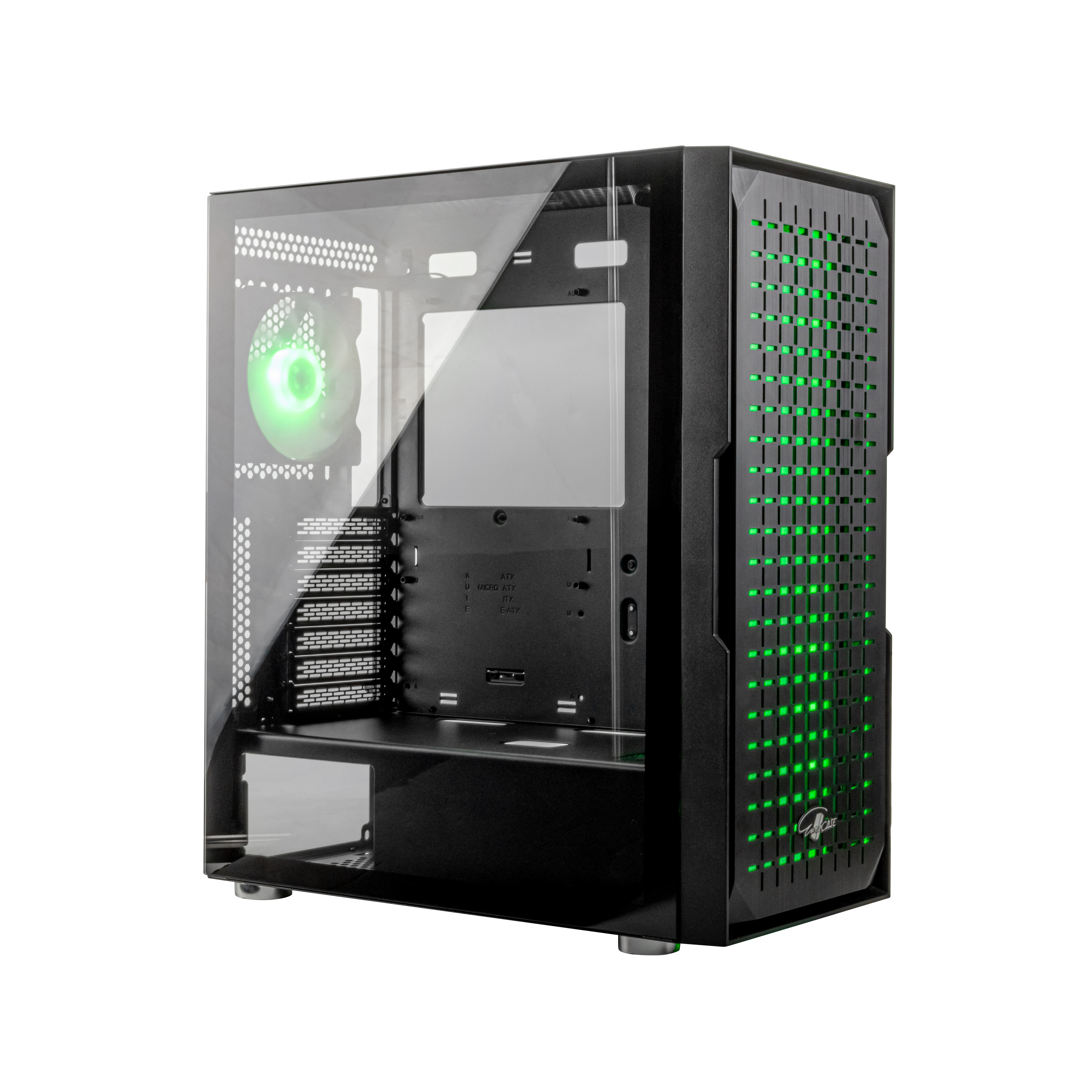 

Корпус ATX Eurocase SURTUR без БП, RGB, USB 3.0, SURTUR