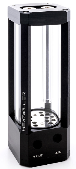 

Резервуар Watercool 30217 HEATKILLER Tube 150 DDC MP, боросиликатное стекло, 375 мл, высота 150 мм, с креплением для DDC помп, с дополнительными порта, 30217