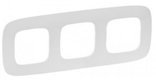 

Рамка Legrand 754303 Valena ALLURE 3-ая (белая), 754303