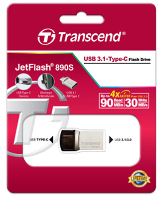фото Накопитель USB 3.1 32GB Transcend JetFlash 890S в Волгограде