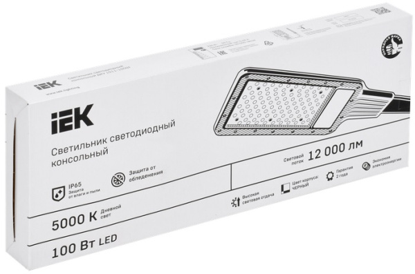 фото Светильник светодиодный консольный IEK LT-DKU1-1011-100-50-K03 в Уфе