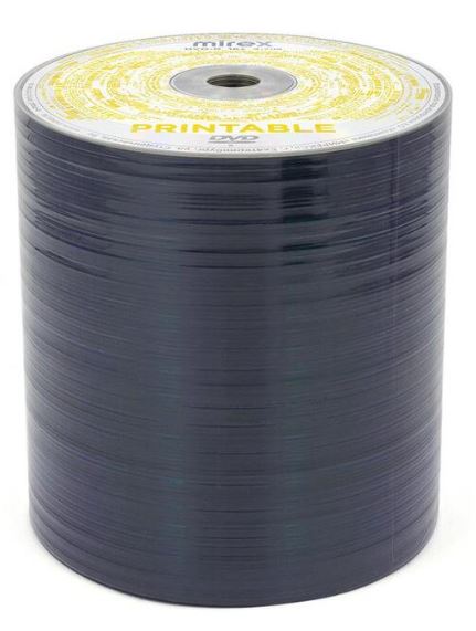 

Диск DVD-R Mirex UL130088A1T 4.7Gb, 16x, Shrink (100), Ink Printable Full (100/500), UL130088A1T