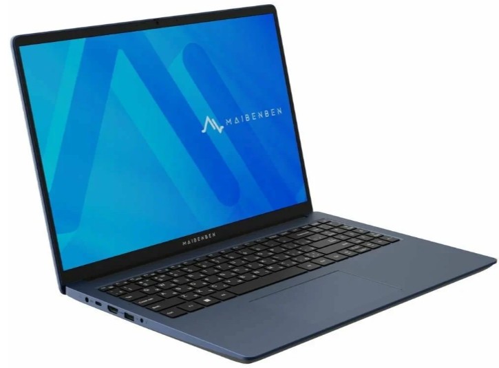 

Ноутбук Maibenben Medio M645 Ryzen 5 4600H/24GB/512GB SSD/Radeon Graphics/16" WUXGA IPS/WiFi/BT/cam/Win11Home/blue, Medio M645