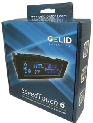 фото Панель управления вентиляторами GELID SpeedTouch 6
