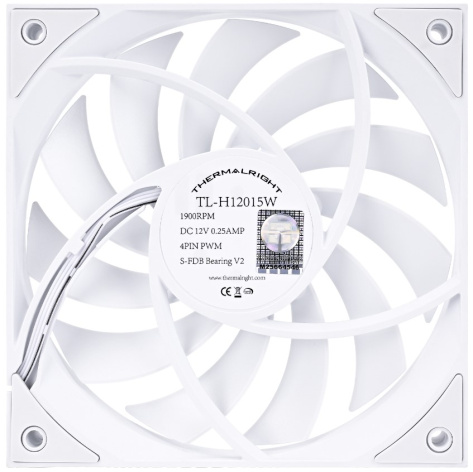 фото Вентилятор для корпуса Thermalright TL-H12015W в Красноярске